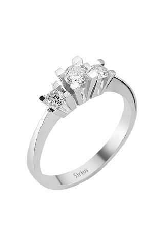 Sirius G Renk 0,40 Karat Pırlanta Tria Yüzük 0824R0060