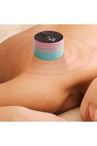 Homyl Elektrikli Çukurluğu Masaj Cihazı Mini Bacak Yeşil Yeşil