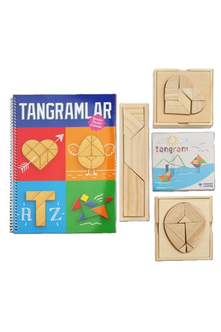 Tangramlar Seti Görsel Düşünme Ve Zeka Geliştiren