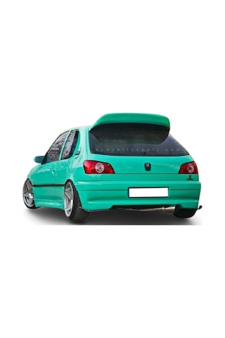 Peugeot 306 1996-2001 Spoon Spoiler-fiber-astarlı-boyasız