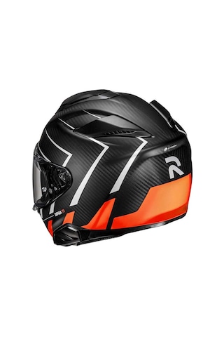 Hjc Rpha71 Carbon Cano Mc6hsf Kapalı Kask Siyah - Turuncu
