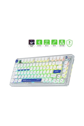 Gamepower Gasket Pro Kablolu-Kablosuz Rgb Mekanik Oyuncu Klavyesi