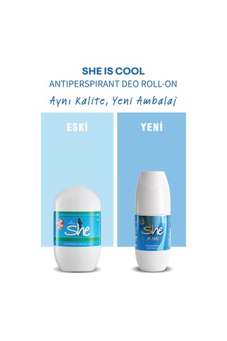 She Cool 24H Kadın Roll-On Deodorant 50 ML