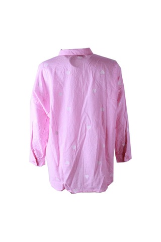 Trender Pembe Kadın Gömlek 71562 Pembe