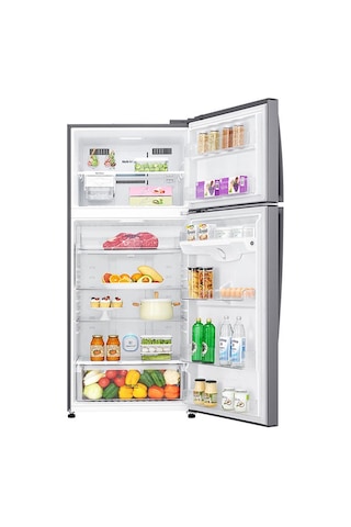 LG GN-H702HLHU 546 LT No-Frost Çift Kapılı Buzdolabı Inox