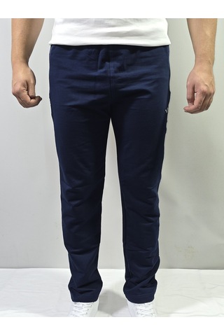 Jump Erkek Pamuklu Slim Fit Düz Paça Eşofman Altı Lacivert