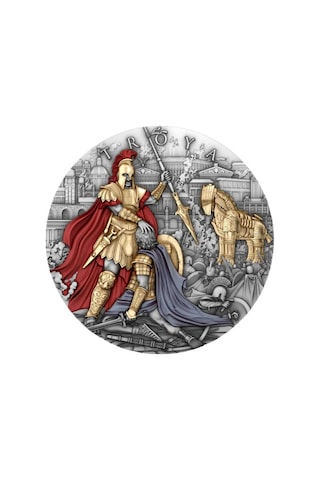 Agakulche Troya Gümüş Sikke Coin
