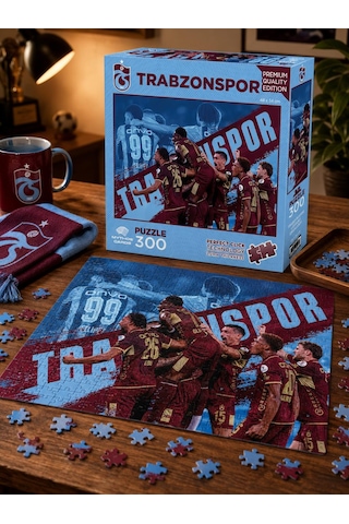 Mythos 300 Parça Puzzle Trabzonspor 2025/2026 Sezonu 48 X 34 Cm Resmi Lisanslı