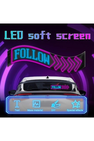 Led Matrix Panel Dijital Kayar Rgb Ekran Kumandalı Mobil Uygulama