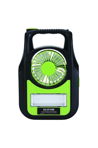 Gold Silver Gs-909 Bluetooth Radyo Usb Güneş Paneli Dahil Solar Enerjili 3 Ampullü Şarjlı Spot Fener