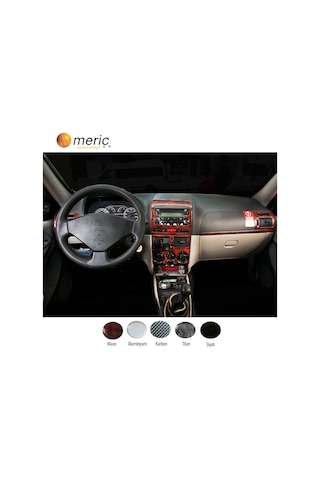 Meriç® Fiat Albea/Palio Ön Torpido Kaplama 22 Parça 2005-2012 (530156211)