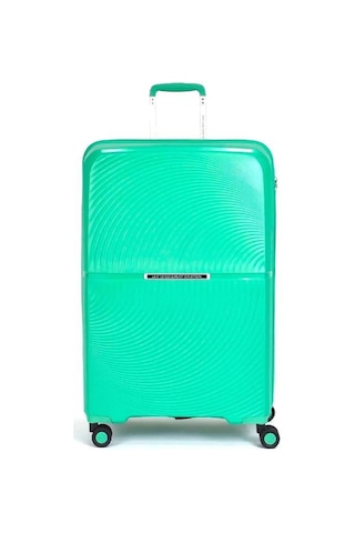 Benetton Trolley Valiz Yeşil Büyük Boy 14bnt2000-01-ysl
