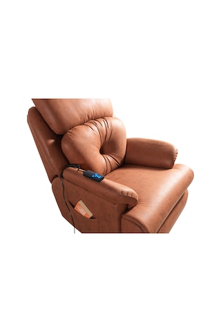 Alen Motorlu Koltuk Rehome Sinema Koltuğu 85x97x110 Cm Kiremit