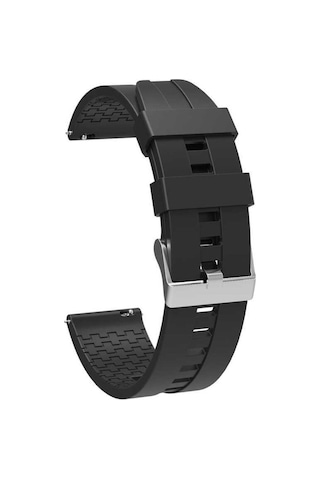 Samsung Galaxy Uyumlu   Gear S2 20mm Klasik Silikon Kordon Krd-23
