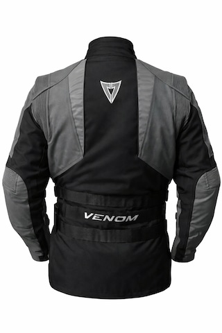 Venom Tourex 4 Mevsim Motosiklet Montu Siyah-gri Kalıplar Dardır Bir Beden Büyük Sipariş Veriniz