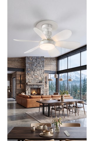 Eco Lounge Cata Ct 1154 Lodos 62w Fanlı Led Ampul 3 Renk