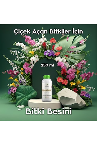 Florista 250 Ml Tüm Çiçekli Salon Bitkileri İçin Canlandırıcı 250 ML