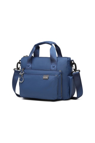 Smart Bags Ekstra Hafif Kumaş Kadın Postacı Çantası 3141 Lacivert