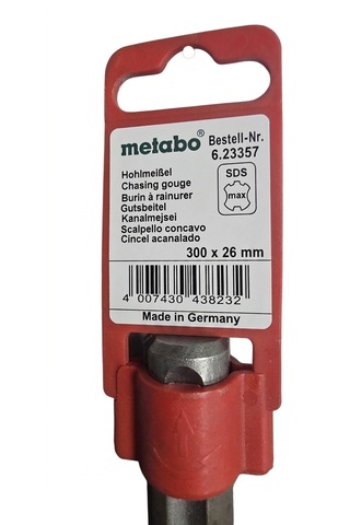 Metabo 300 Mm X 26 Mm Sds Max Oluklu Kanal Keski 623357000