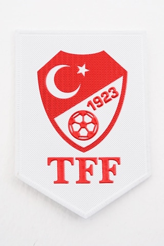 Üç Boyutlu Hologram Aday Hakem Kokartı, Tpu Beyaz - Kırmızı