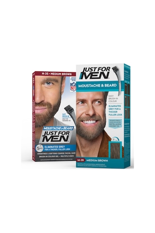 Just For Men Sakal Ve Bıyık Boyası Orta Kahverengi M - 35 Orta Kahverengi
