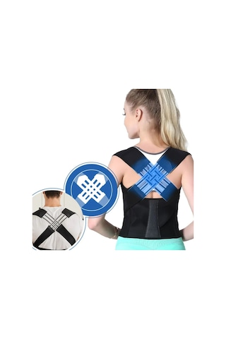 Medikal Dik Duruş Korsesi Kamburluk Önleyici Sporcu Korsesi Unisex