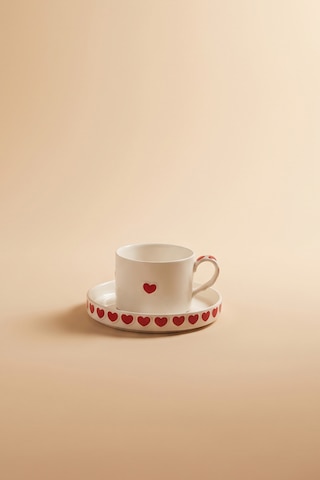 Karaca Sweetheart Çay Fincan Takımı 195 Ml Beyaz