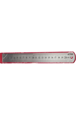 Bigpoint BP360-02 Çelik Cetvel 20 CM Metal