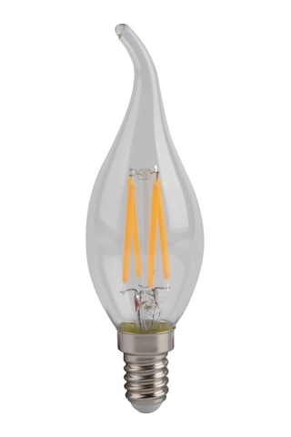 Orbus 4 W E14 400LM Dekoratif Rustik Kıvrık Mum Ampul