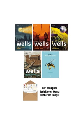 H. G. Wells 5 Kitap Seti