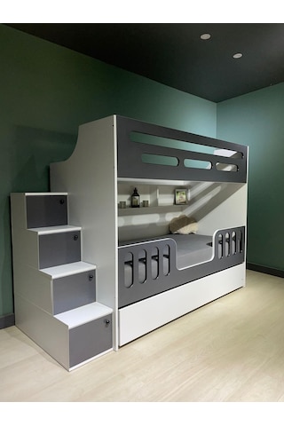 İlya Tamamı Mdf Yavrulu Ranza Ab1