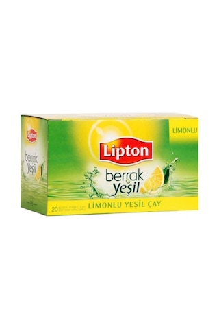 Lipton Limonlu Yeşil Çay Süzen Poşet 20 x 1.5 G