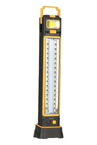 Xuweiwei 1 Sarı Çok Fonksiyonlu Şarj Edilebilir 6 Işık Modlu Güneş Şarjlı Taşınabilir Acil Kamp Çadırı Çalışma Lambası El Feneri