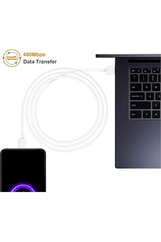 Xiaomi Mi Turbo Hızlı Şarj Kablosu 33w 6a Poco F3 M2 Pro M4 Pro 5g M5s Poco X3 Pro Nfc X5 5g X6 Neo