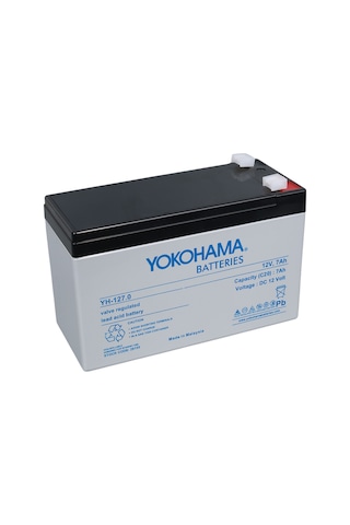 Yokohama Yh-127.0 12 Volt 7 Amper Akü 150x65x90 Mm