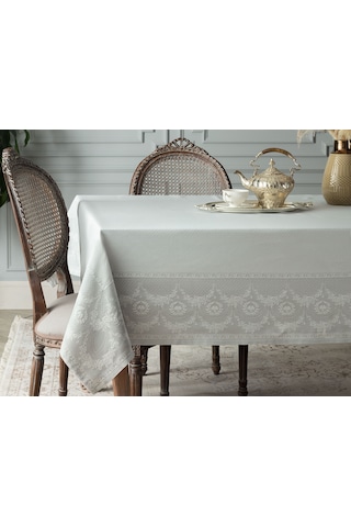 Madame Coco Orient Masa Örtüsü Moı-01160 X 300 Cm-gri