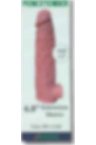 Red Fox Penextender Testis Girişli Realistik Penis Kılıfı