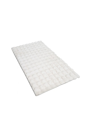 Apex Molecule Krem Peluş Post Halı Krem
