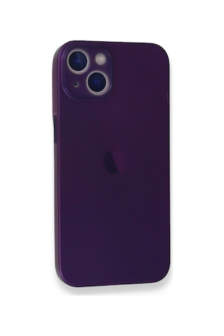 Apple iPhone Uyumlu 14 Plus Kılıf Pp Ultra İnce Kapak - 7a71d mor
