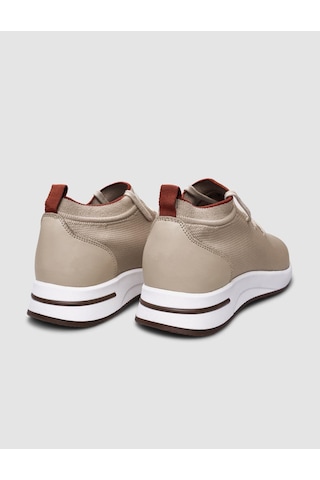 Triko Bej Bağcıklı Kadın Sneaker-bej Bej