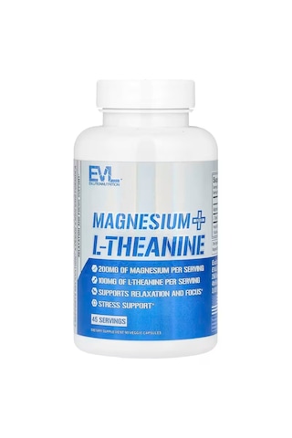 Evlution Magnesium + L-theanine - Natural Relaxation & Focus Supp