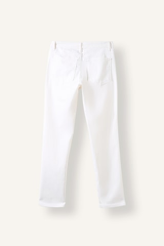 Defacto Pedro Slim Fit Cepli Jean Pantolon I6299ax26hswt34 Beyaz-wt34