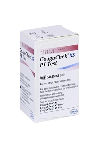 Roche Coaguchek 24'lü Inr Ölçüm Stribi Coaguchek Inr Ölçüm cc_24