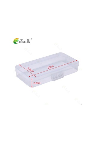 Olta Takımı Kutusu Plastik Su Geçirmez Ekipman Balık Yemi Olta Takım Kutusu Balıkçılık Yemler İçin 1 Bölme