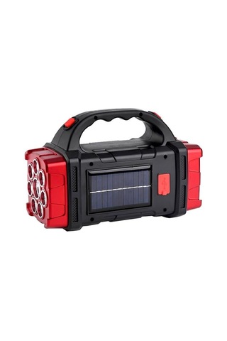 Hb-1678 Solarlı Usb Çıkışlı Şarjlı 38 Watt Kamp Feneri Belirtilmemis
