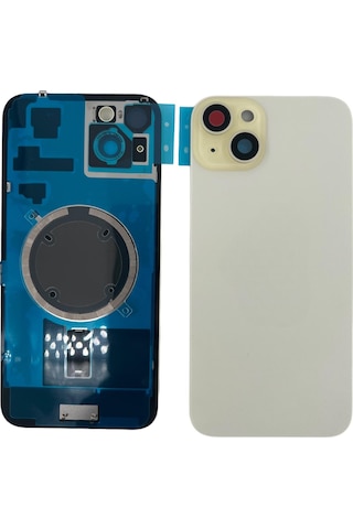 Teknonet Apple Uyumlu iPhone 15 Plus Kamera Camlı Batarya Kapağı 001