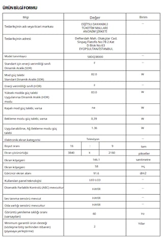 Dijitsu 58 DQ 38000 58" 146 Ekran UHD Google Smart QLED TV