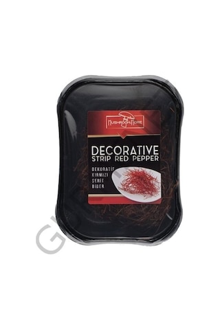 Dekoratif Şerit Kırmızı Biber 25 Gr.