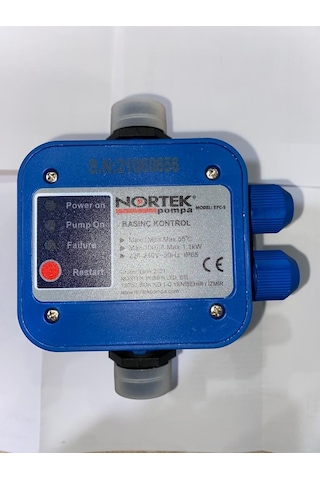 Nortek Otomatik Basinç Ayarli Hidromat