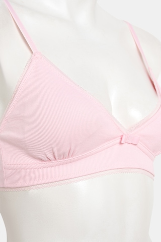 Penti My First Bra Basic Rib 2Li Çok Renkli Sütyen - Çok Renkli